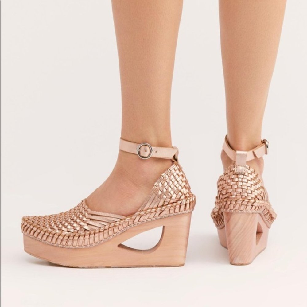 Free People Teagan Huarache Clog